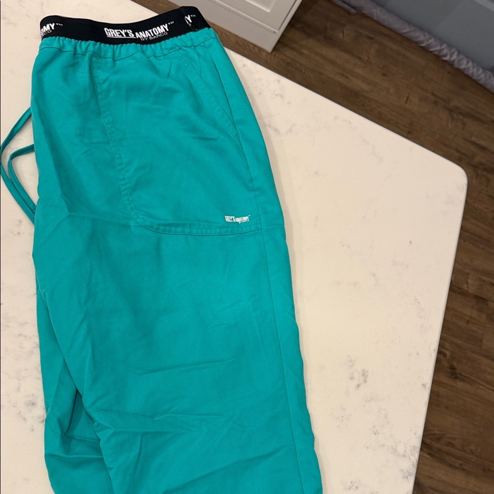 Grey's Anatomy Turquoise Scrub Pants